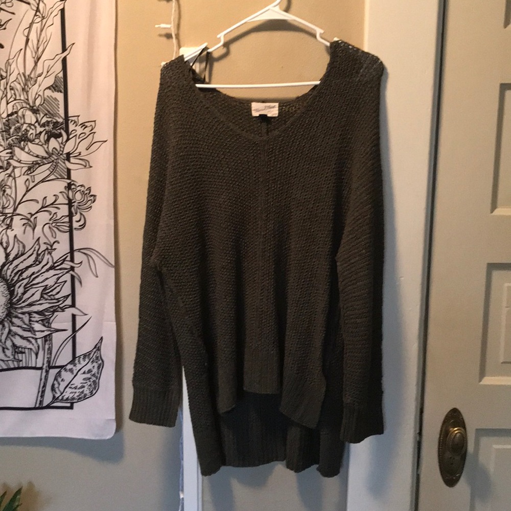 Army Green Sweater